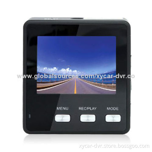 FHD 1,080P, Wide Angle 120-degree In-car Camera with Superior Day & Night Video Quality